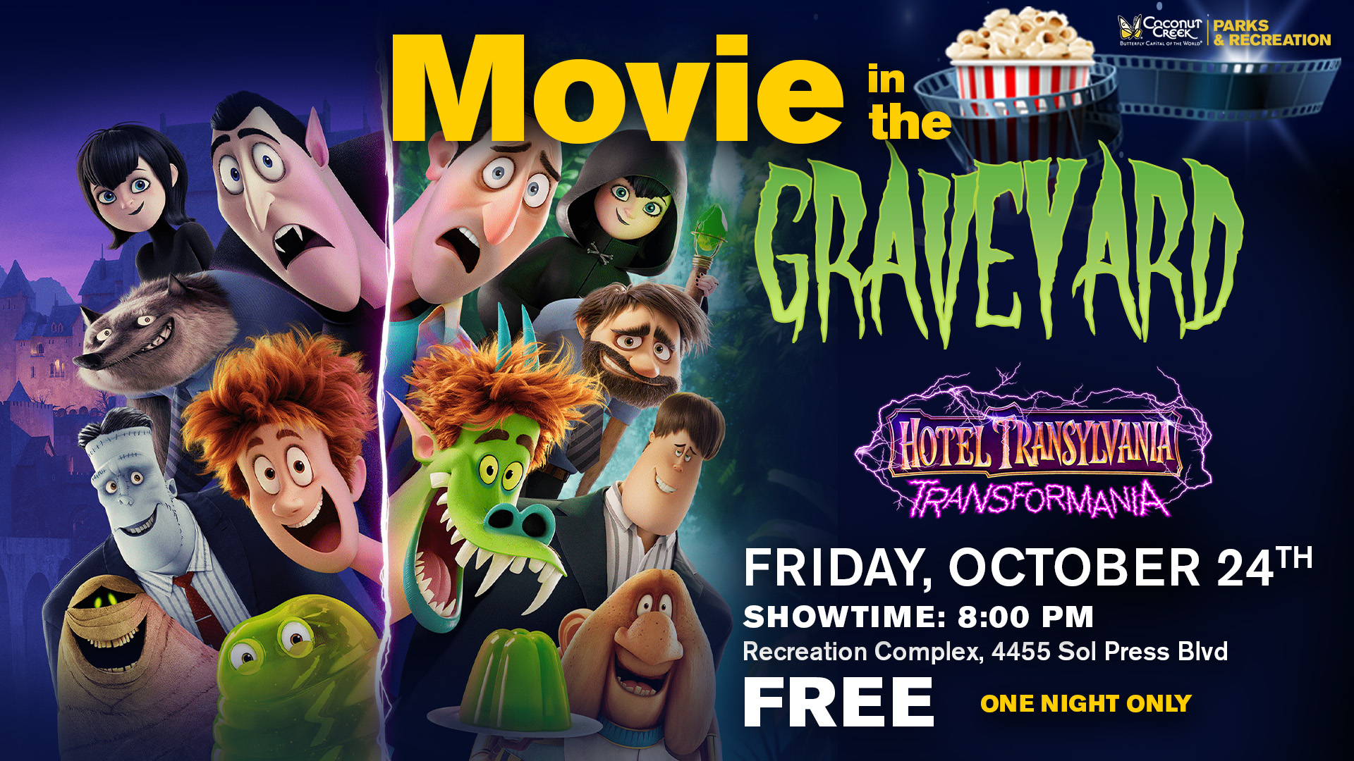 2025 Movie in the Graveyard Hotel Transylvania