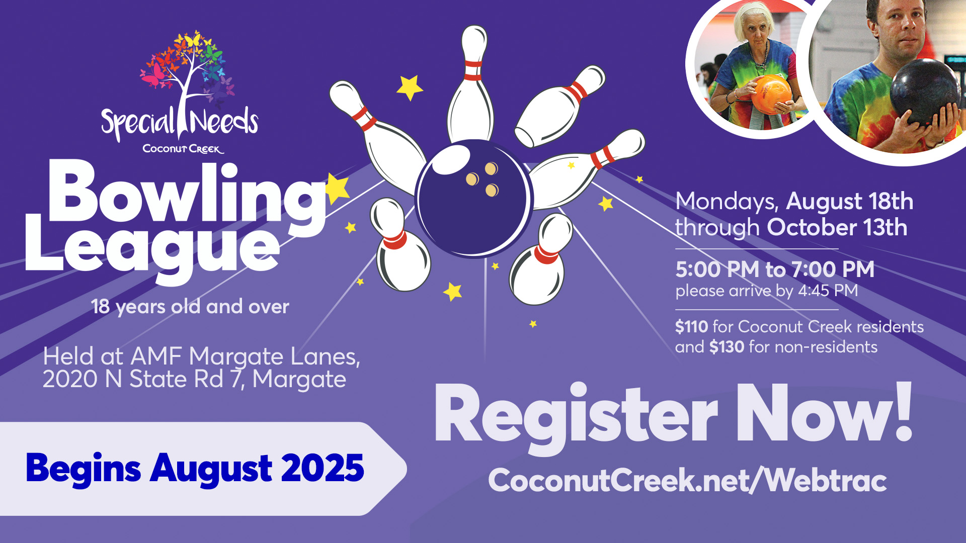 Coconut Creek Special Needs Bowling League