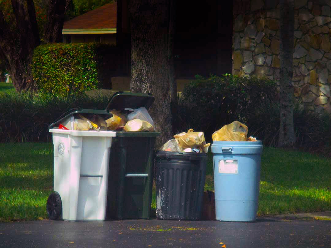 Garbage Carts Improper Placement