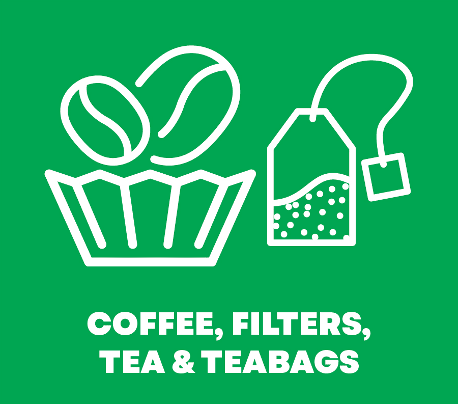 Composting Coffee, Filters, Tea Bags